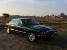 First campsite: Badlands National Park, South Dakota.