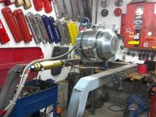 fuel system mock up