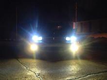 8000k HID headlights, 3000k HID foglights
