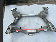 Looks like the subframe with dual engine mount points on one side also fits if we go to the first points they match up to the same as ours being 550mm (550mm and 560mm)