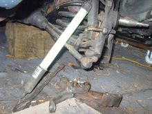 The Caliper Bolts were in so tight that I had to cut the Steering Arm off with an Angle Grinder