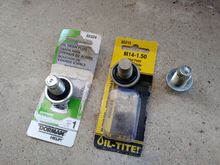 XK 5.0L oil sump (drain) plugs