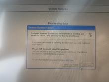 Tabman error during processing data