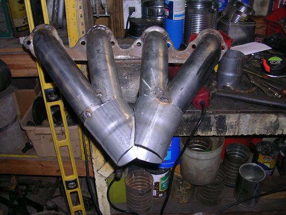 Mocked up and tack welded