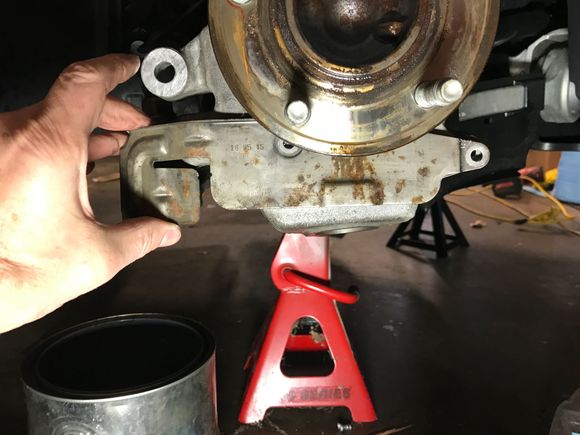 Ftype front standard brake dust shield