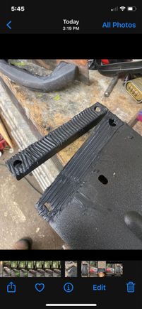 PU sealant between spacers and cross member 