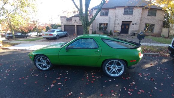 My 928, headed to Limerock Tomarrow.