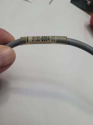 Original cable part number
