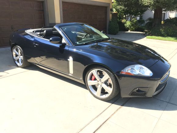 One of the last photos of my '08 XKR. It's gone on to much wetter pastures...