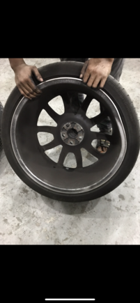 I hit a puddle and this happened 