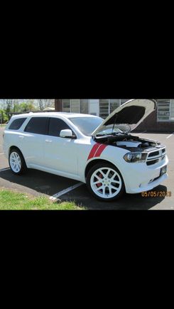 My old 13 Durango RT ! Looked fabulous in all white ( for us less fortunate enthusiasts ). Lmao 