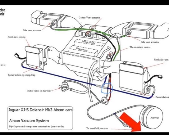 Diagram with connection circled.


