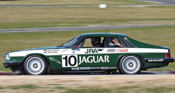 THIS JAG WON BATHURST WITH JOHN GOSS AUSTRALIAN LEGEND