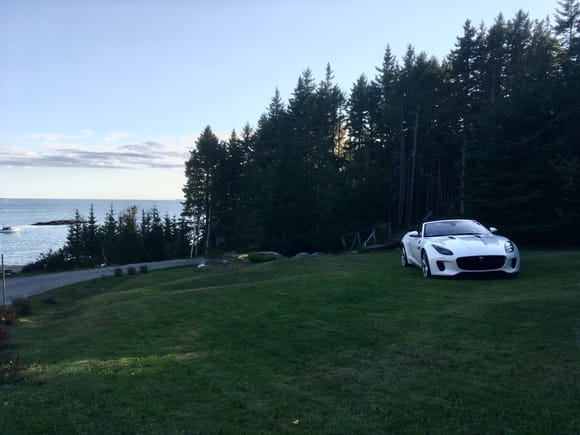 While not as impressive as my parking my car on the lawn of the Winslow Homer Studio on Prouts Neck, Maine—trust me, it’s massively impressive—this ain’t too shabby. 