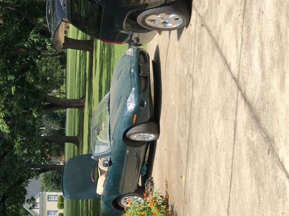 Tried to hold the car in place.