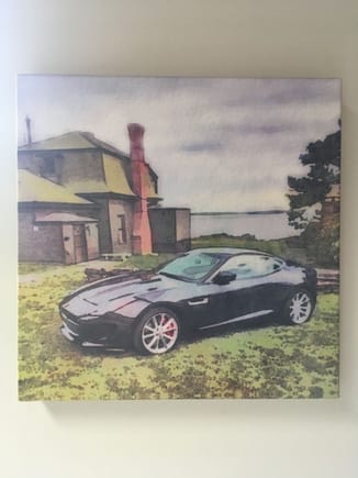 Our “Official” photographer and who has attended all 6 events, Dave Sperry turned a photograph—of my car parked on the lawn of the Winslow Homer Studio on Prouts Neck (Do Not Attempt)—into this lovely photo illustration. 