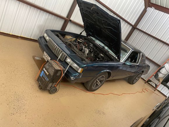 Charging up for the weekend driving 