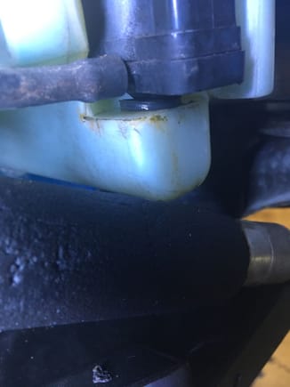 Same pump at the bottom grommet also leaking