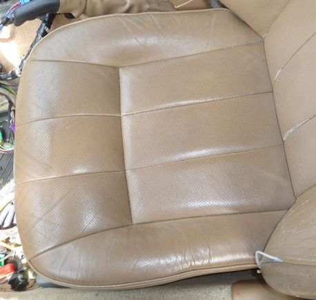 barley seat squab, ok condition