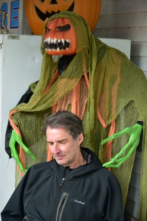 RickyJay getting a massage