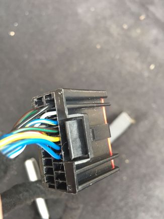 Extra wire 4th one down.