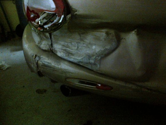 Only sheet metal, and the bumper cover. I can fix this.