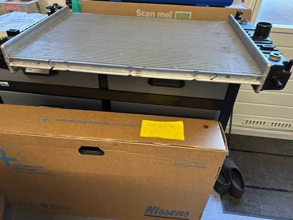 And here is the Hella one with nice brackets to hold the foam seals