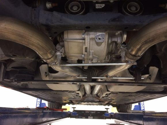 New center looking rear to front