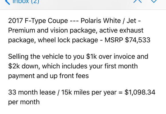 Just got this response and that doesn't sound like a good deal to me. Any input? Waiting for his response on money factor and residual.