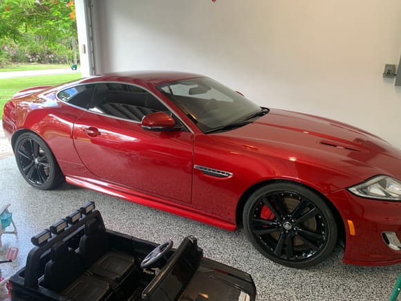 Ok here is my new to me XKR. I’m back from a time long ago, feels that way at least. It’s been awhile on this forum. My previous 2010 XKR vert. Was taken from to soon. But this I feel is a nice replacement. 2013 with 21k miles. 