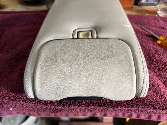 Working on matching filler for tear. 