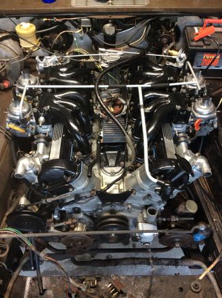 Engine bay so far