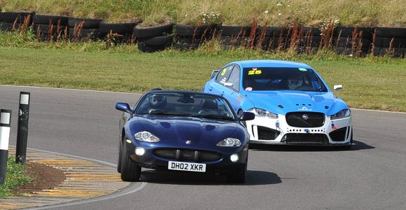 Jaguar Enthusiasts Club Tracksport event at Trac Mon, Anglesey, North Wales 