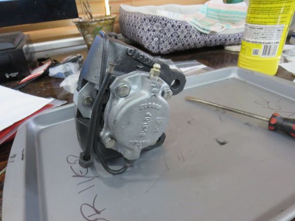 Same caliper after my "restoration" process