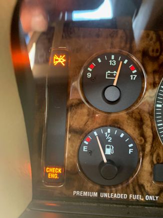 I still have these 2 lights, I have the power at the relay on both circuits, car will fire right up when I jump the circuits