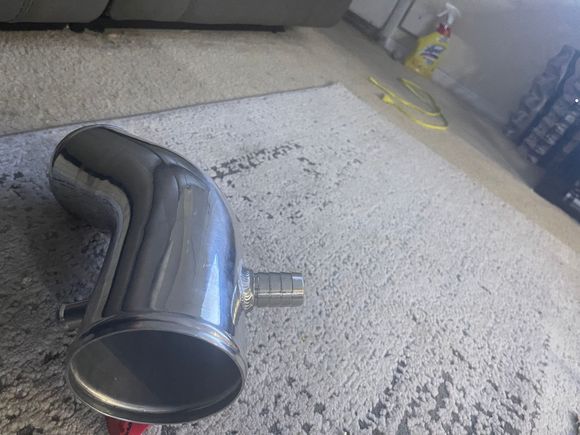 4" pipe elbow with bong weld