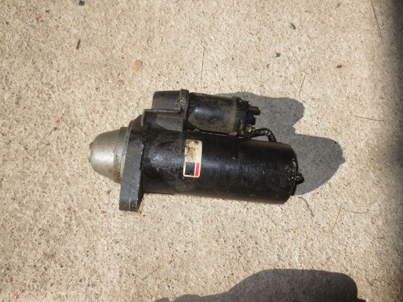 Original post-1987 OEM starter motor