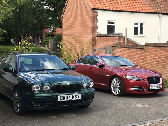 Only got the XF now but thinking about an XK 