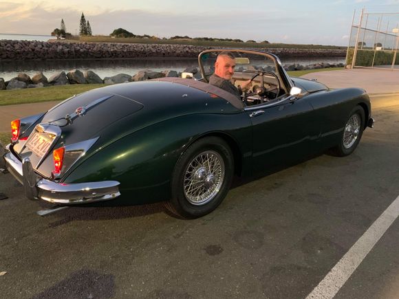 1958 XK150 SE OTS restored in 2002 by Memory Lane.