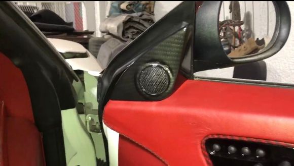 Jaguar XK trim Hyro Dipped tweeter housing