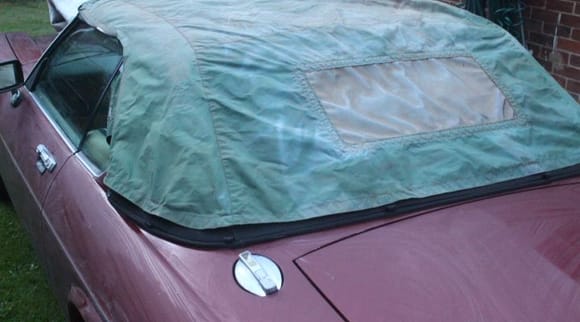 Genuine Browns Lane XJS Soft Top Delivery Cover Does anyone else have one?