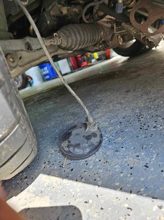 Part that was flopping around for dear life 