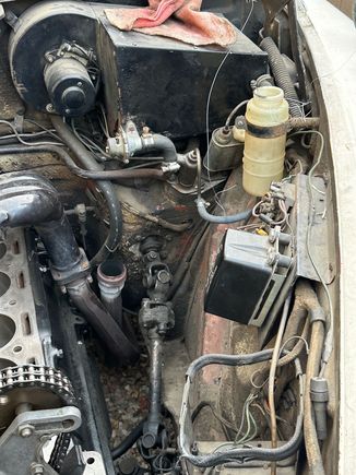 Where does the brake master cylinder go? what about the clutch cylinder?