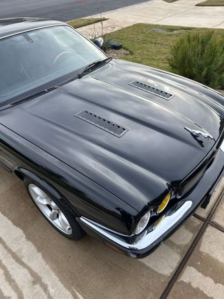 Finished look is exactly what I wanted. Lots of ambient heat released when car is off.