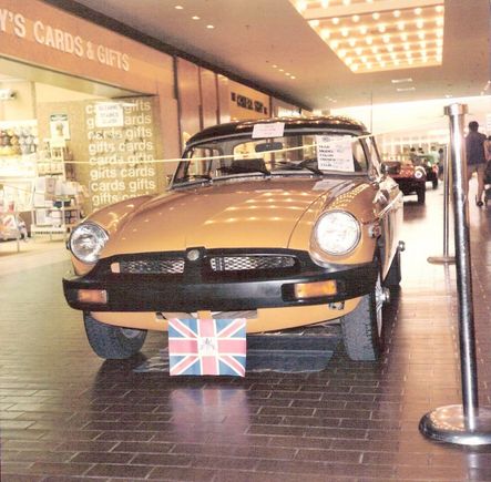 my 1975 MGB