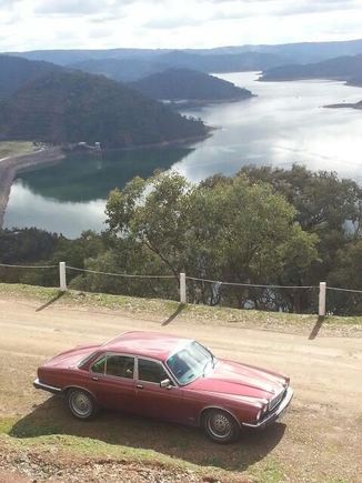 mount pinniger near lake eildon