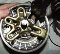 compress clutch drums to remove or reinstall retainer snap ring, 3 of the 4 assembly's are similar to rebuild