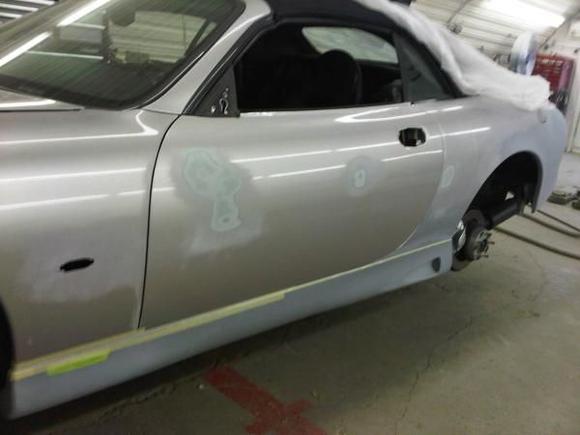 Prepping "Precious" for Paint