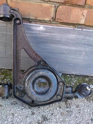 wishbone half de-rusted