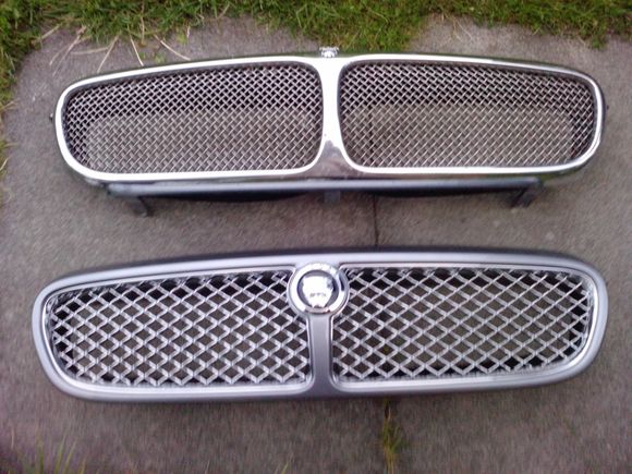 Old and bnew grilles